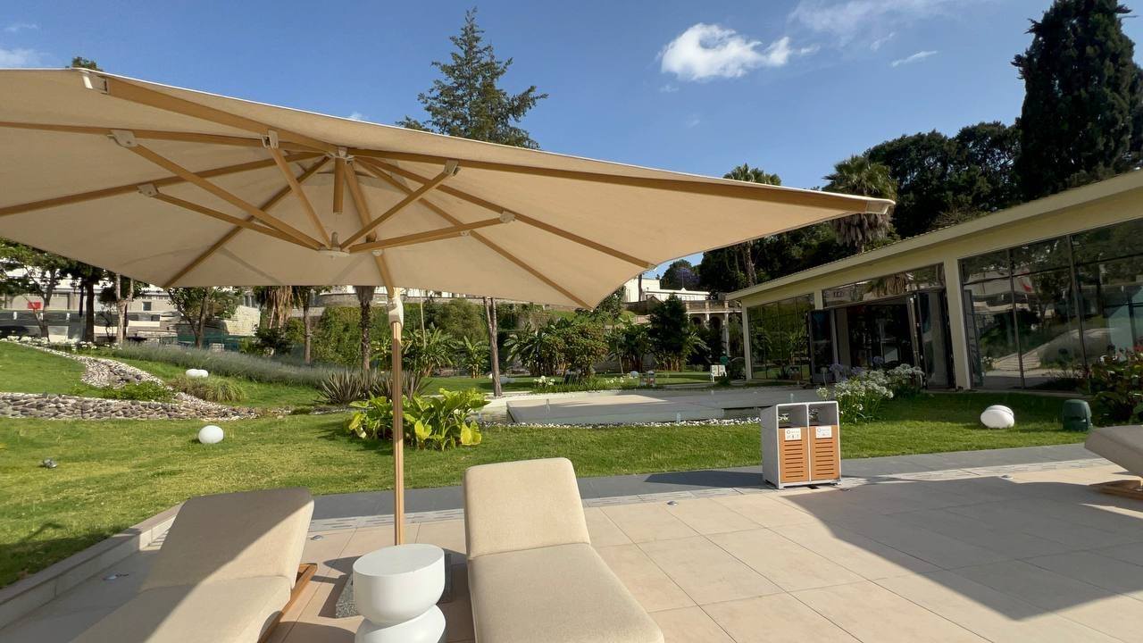 Mind path quiet terrace space